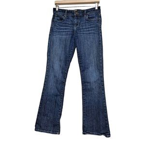 KUT From The Kloth Farrah Jeans Women Size 4 Mid Rise Baby Bootcut Blue Wash